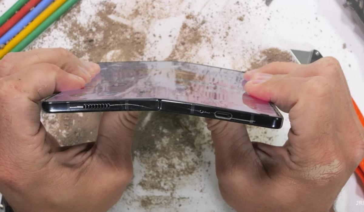 Samsung Galaxy Z Fold 5 Teste De Durabilidade