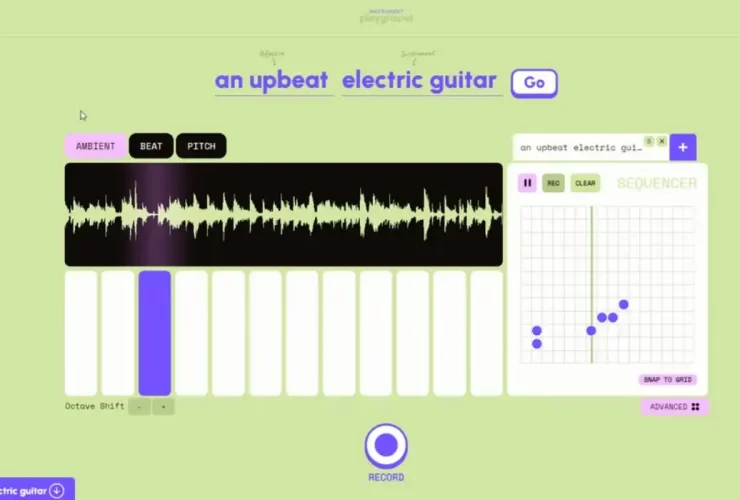 Google Instrument Playground Ia