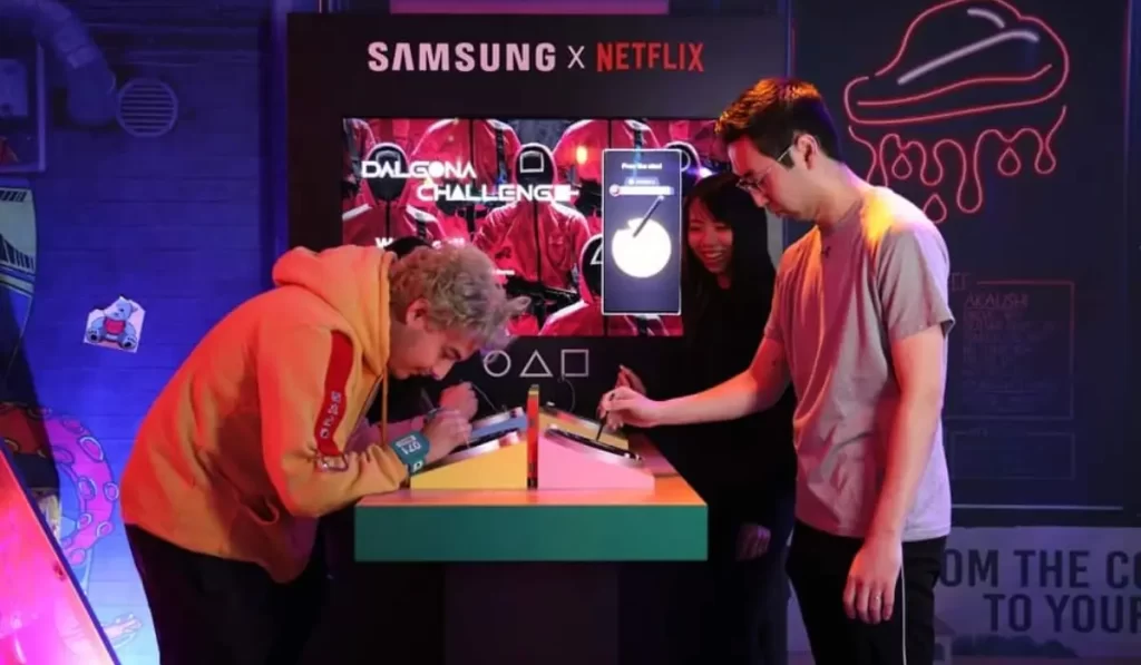 Squid Games Samsung E Netflix (2)