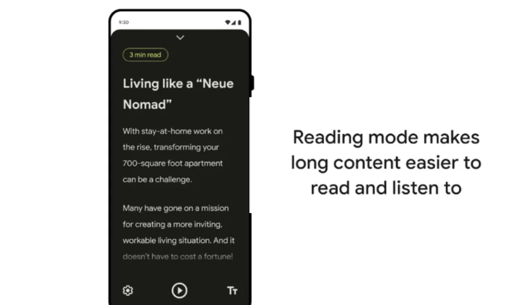 Android Modo De Leitura
