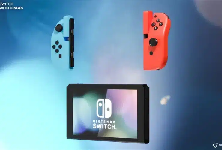 Nintendo Switch Joy Cons Com Dobradiça