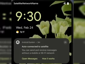 Android 15 Satélite