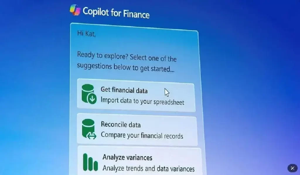 Copilot For Finance