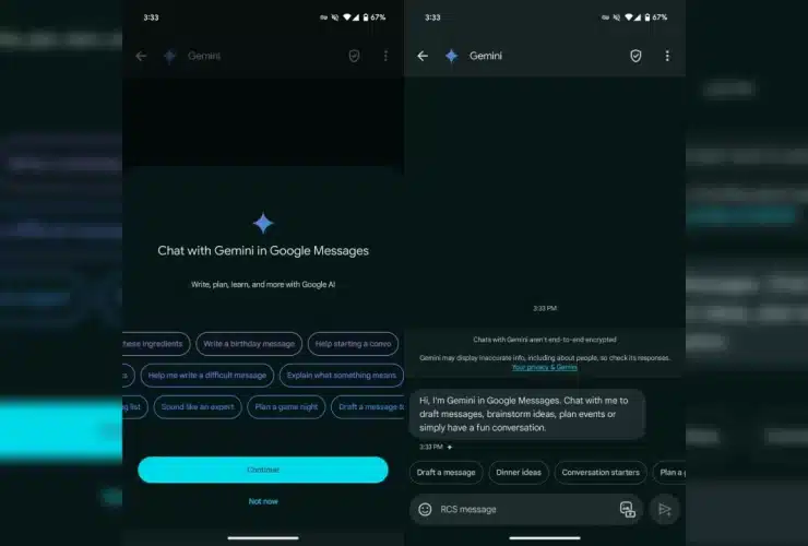 Google Messages Ai Gemini