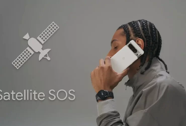 Google Pixel Sos Satélite