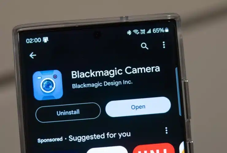 Blackmagic Camera Android