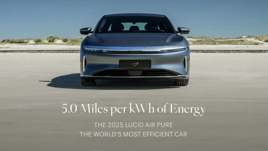 Lucid Air Pure 2025