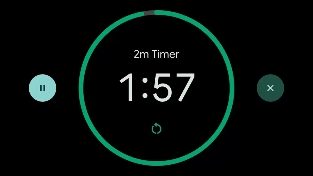 google clock widget