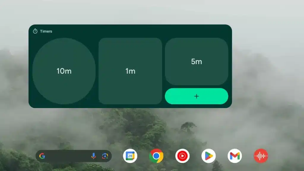 google clock widget (2)