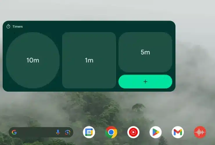 google clock widget (2)