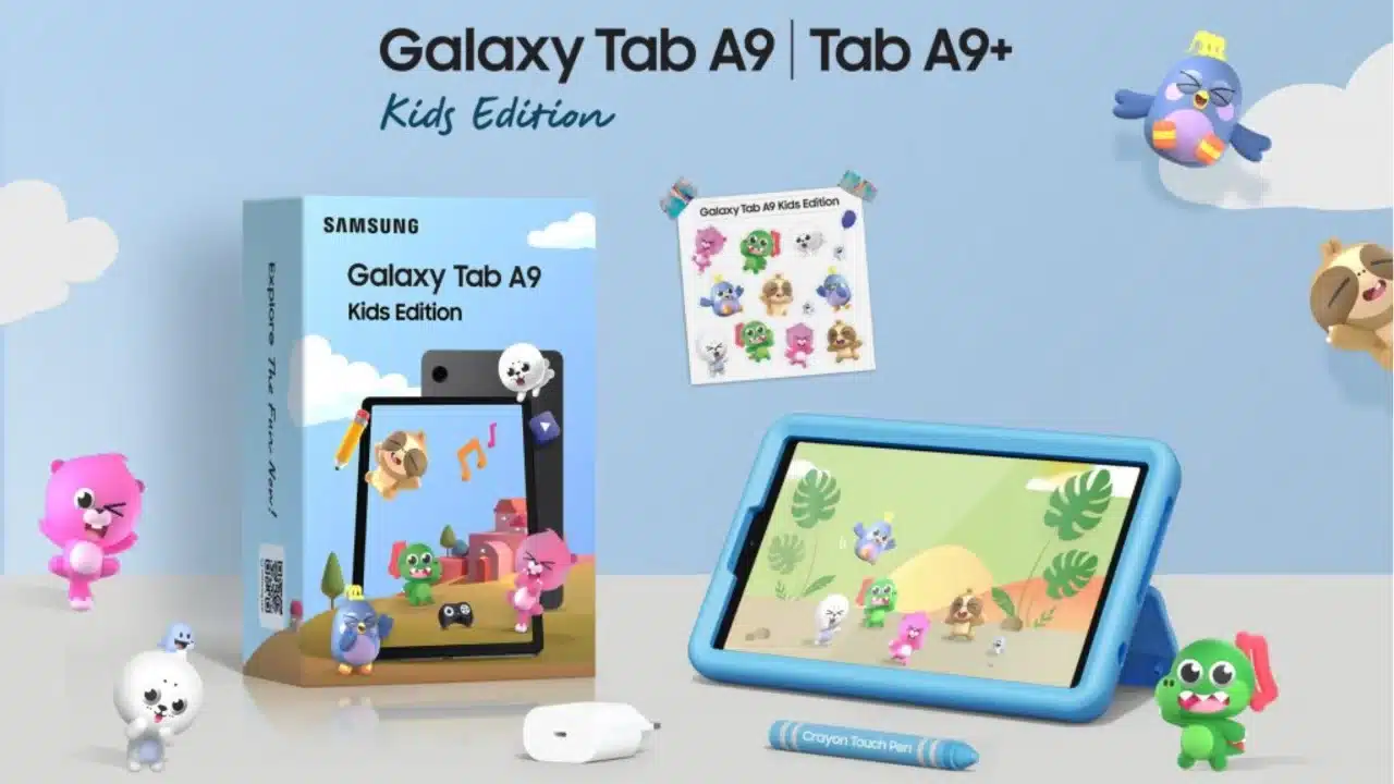 Galaxy Tab A9+ Kids Edition: Samsung lança tablet para crianças com ...