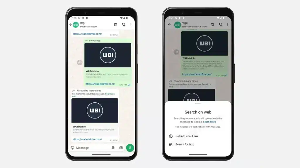 whatsapp nova funcionalidade segurança