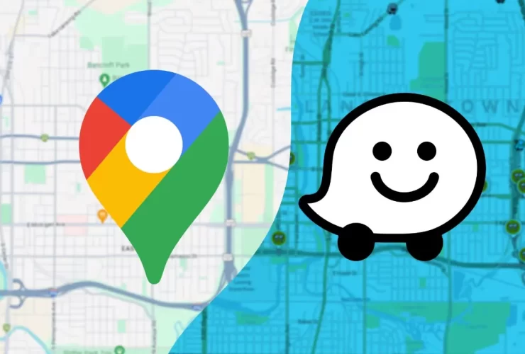 google maps waze