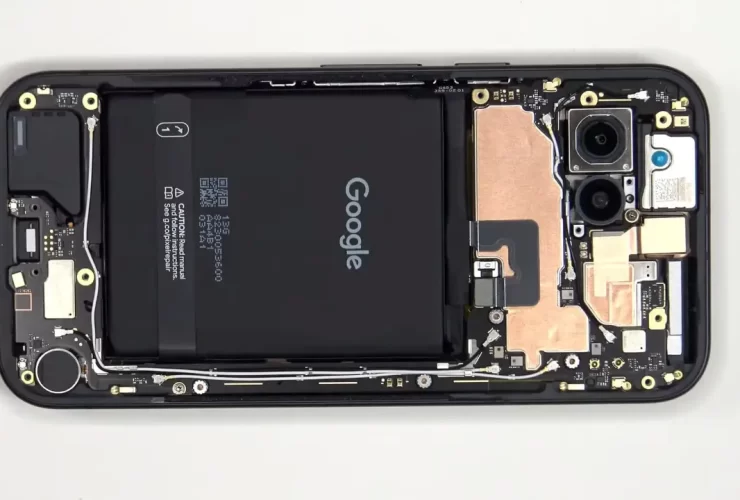 google pixel 9a teardown