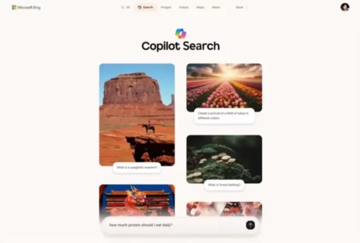 microsoft copilot search