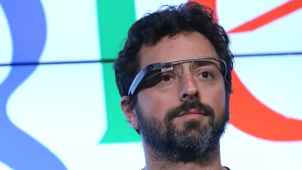 sergey brin google glass