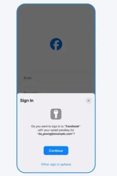 facebook meta passwords
