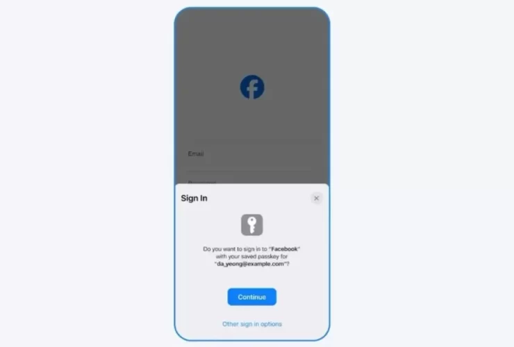 facebook meta passwords