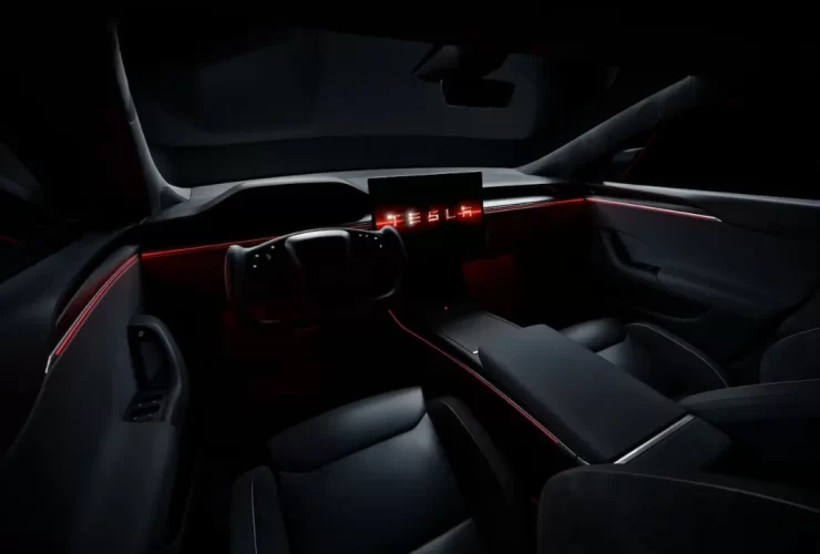tesla model s atualização