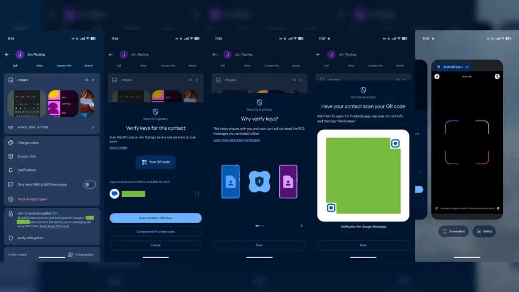google messages qr code