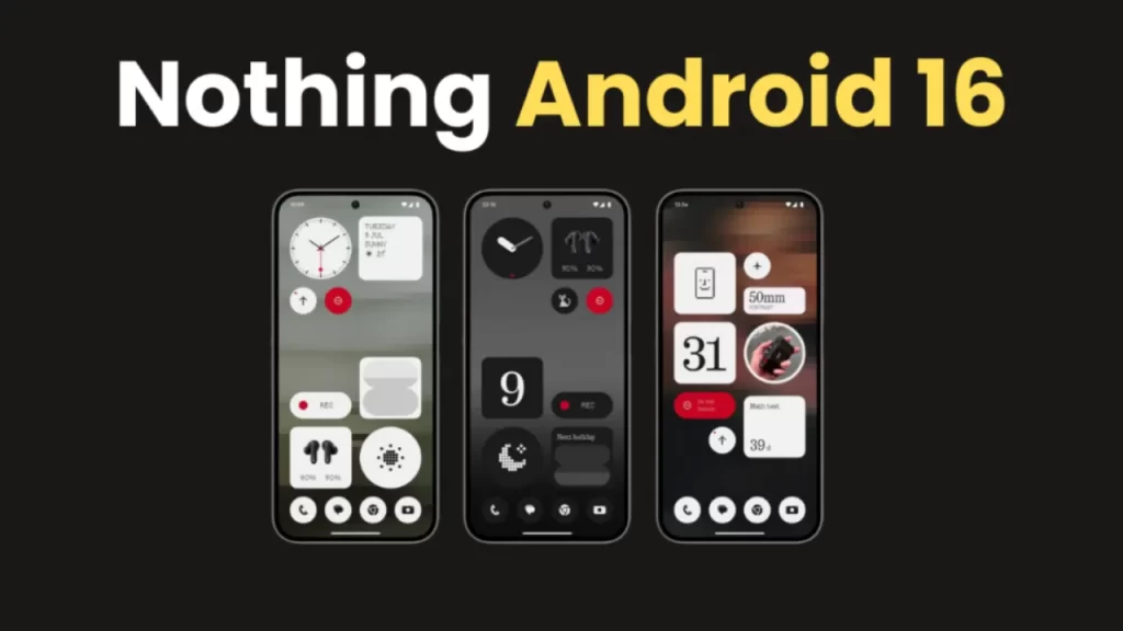 nothing android 16