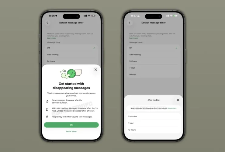 whatsapp beta mensagens temporárias