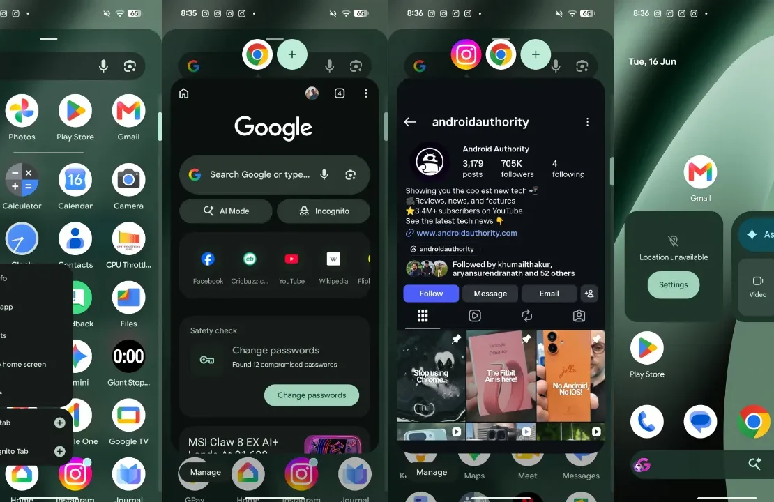 android 17 bolha google pixel
