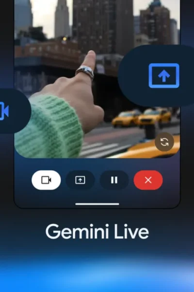 google gemini live
