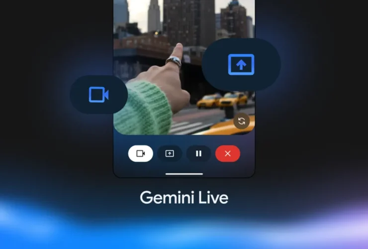 google gemini live