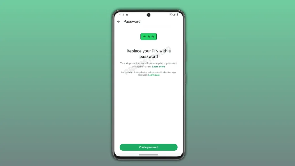 whatsapp beta segurança pin