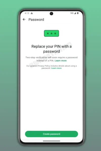 whatsapp beta segurança pin